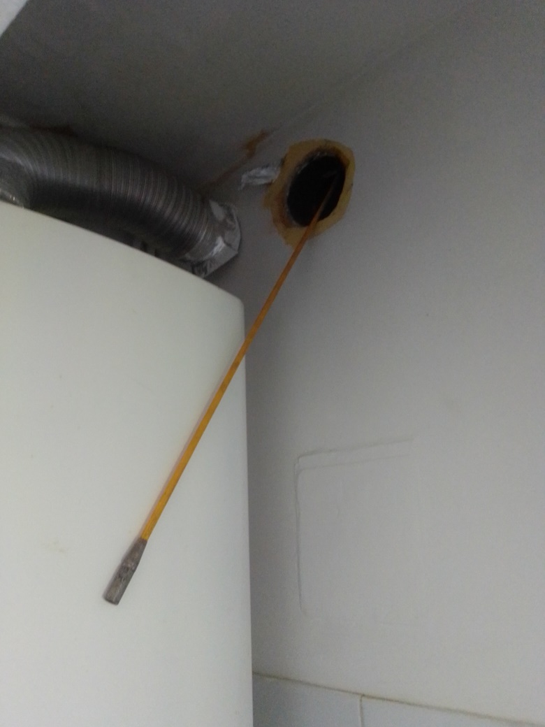 Image d'un ramonage chaudière CF